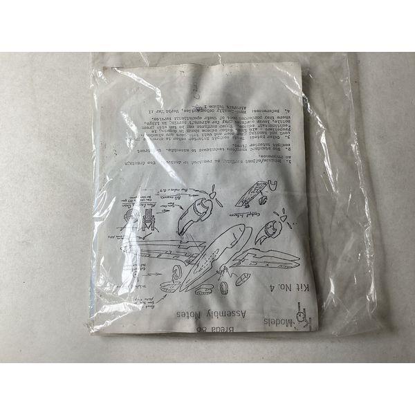 Models Breda 65 Kit No. 4, Aircraft - Unassembled, Detailed Parts