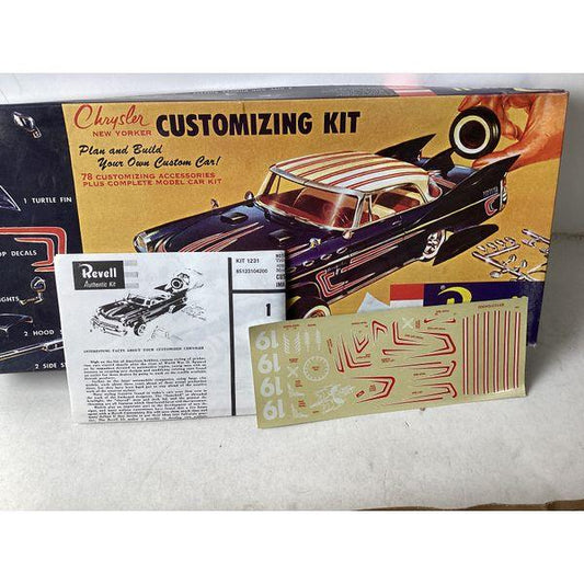 Revell Chrysler New Yorker Customizing Kit - Vintage Model Car Kit