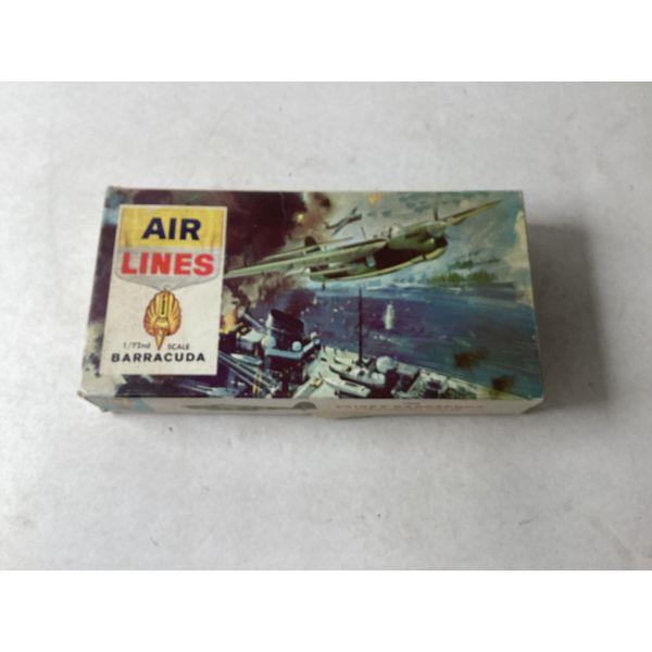Air Lines Fairey Barracuda - 1/72 Scale Kit  box only
