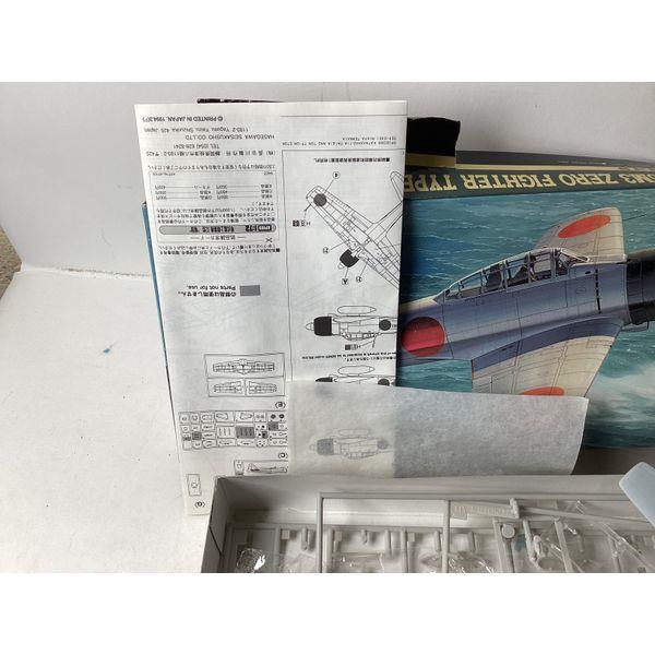 Hasegawa, Mitsubishi A6M3 ZERO FIGHTER TYPE32 'HOUKOKU', Unassembled Model Kit