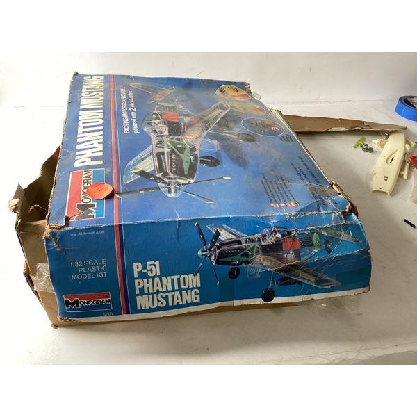 Monogram Phantom Mustang, Motorized Features, 2 Electric Motors