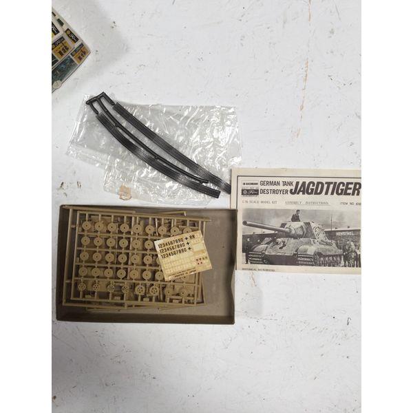 Bachmann Fujimi Jagdtiger, German Heavy Tank Destroyer, 1:76 Scale, Model Kit
