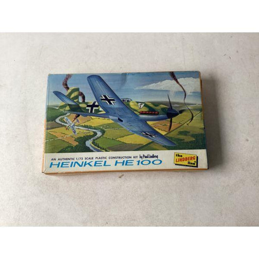 Lindberg Heinkel He 100 - 1/72 Scale Plastic Construction Kit