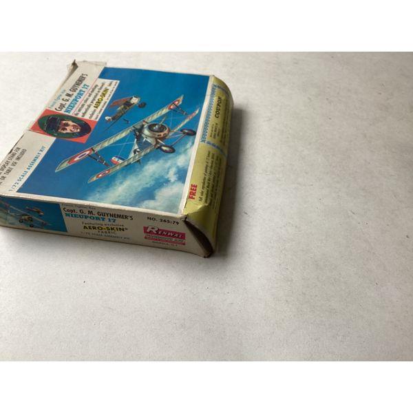 Revell Nieuport 17, Aero-Skin Fabric, 1/72 Scale, Display Stand