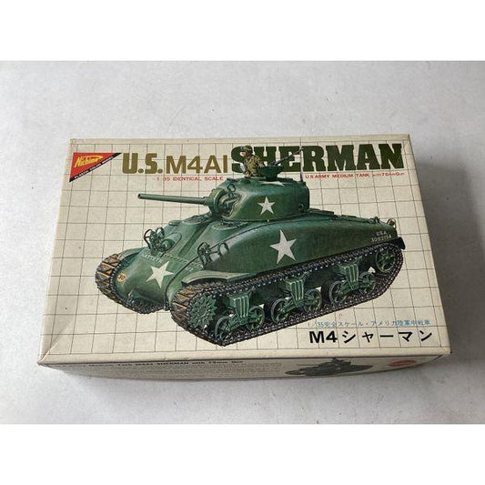 Nichimo U.S. M4A1 Sherman Tank 1/35 Scale box only