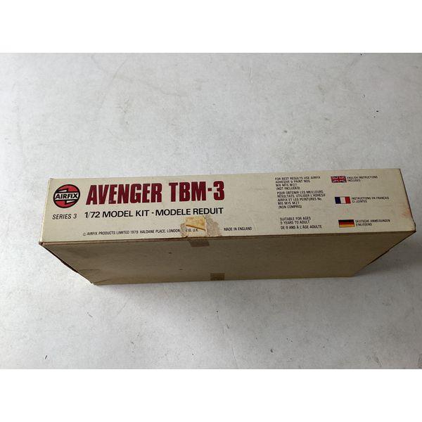 Airfix Avenger TBM-3 1/72 Model Kit - Vintage Collectible