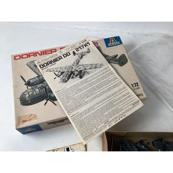 Italeri Dornier Do 217 K1 - German Bomber, 1:72 Scale, 100 Precision Parts