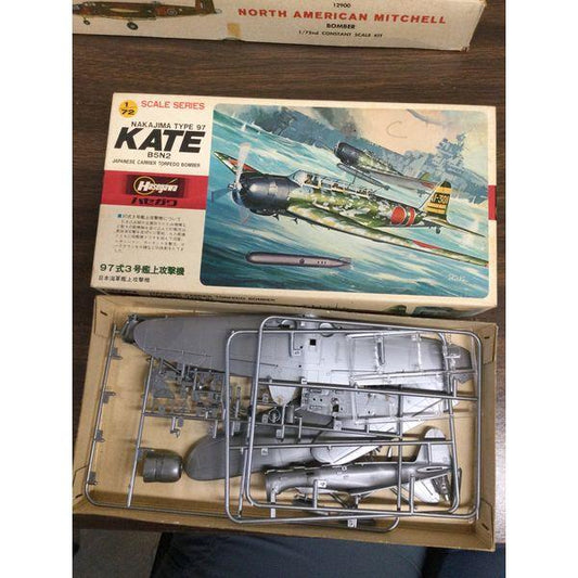 Hasegawa Nakajima Type 97 KATE B5N2 - 1/72 Scale Series - Torpedo Bomber