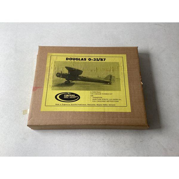 Contrail Douglas O-35/B7 - 1/72 Vacuum Formed Kit - Transfers, Injection Struts