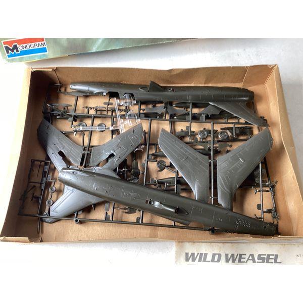 Monogram F-105G Wild Weasel 1/72 Scale Model Kit - Unassembled