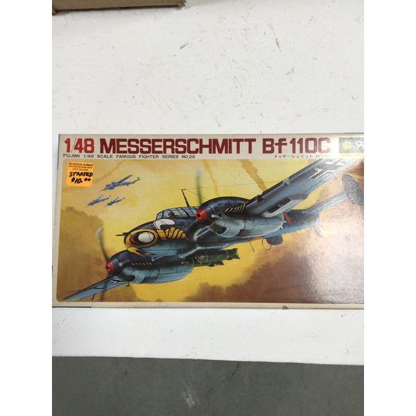 Fujimi Messerschmitt Bf110C, 1/48 Scale, Famous Fighter Series