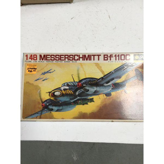 Fujimi Messerschmitt Bf110C, 1/48 Scale, Famous Fighter Series