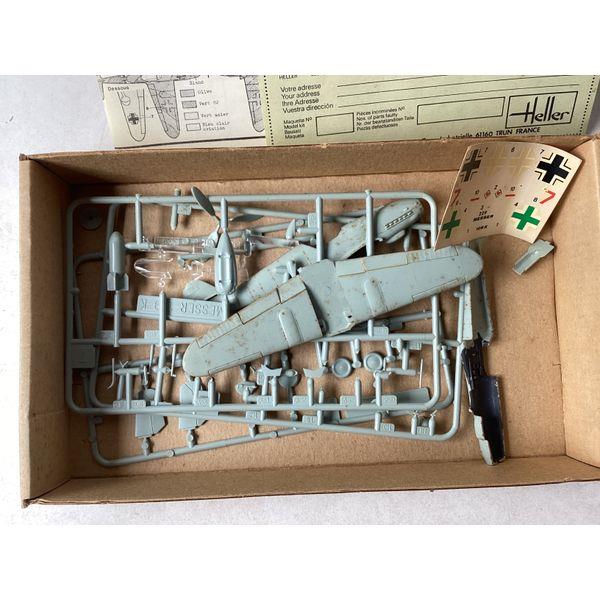 Heller Messerschmitt Me 109 K-4 - 1/72 Scale, 2 Decorations
