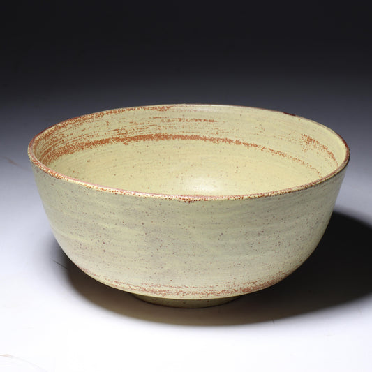 Laura Andreson, California (1902 - 1999), American studio pottery bowl, 1949, matte earthtone glaze ceramic, 3"H x 6 1/4"Diam.