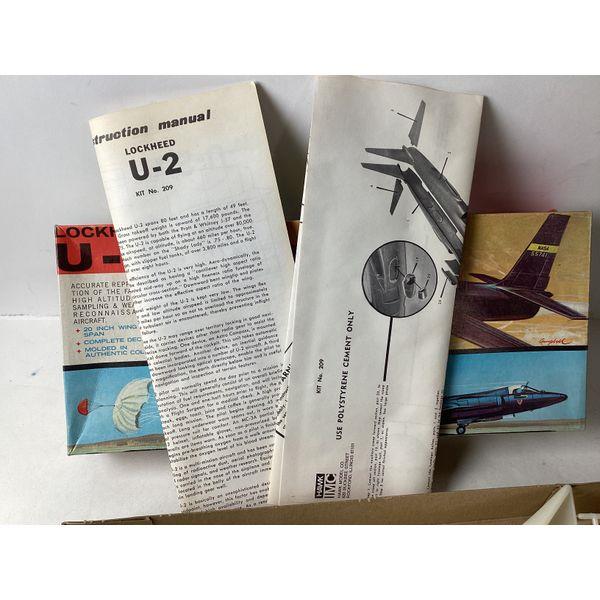 Hawk Lockheed U-2 - 20 Inch Wingspan - Complete Decals