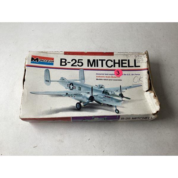 Microscale B-25 MITCHELL - Authentic Scale Model Kit 1/70