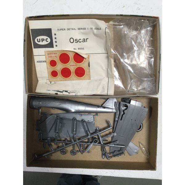 UPC Oscar Nakajima Ki43, 1/50 Scale Model Kit, Unassembled