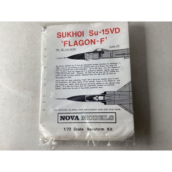 Nova Models Sukhoi Su-15VD, Flagon-F, 1/72 Scale, Vacuform Kit