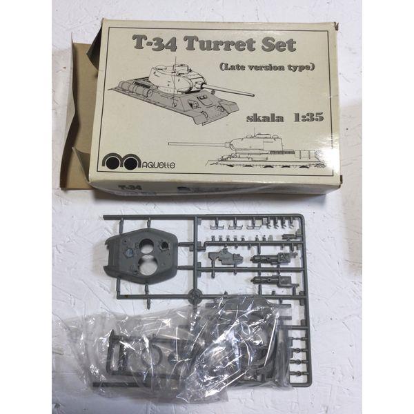 AQUELLE T-34 Turret Set - Late Version Type, Skala 1:35 Scale Model Kit