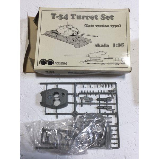 AQUELLE T-34 Turret Set - Late Version Type, Skala 1:35 Scale Model Kit