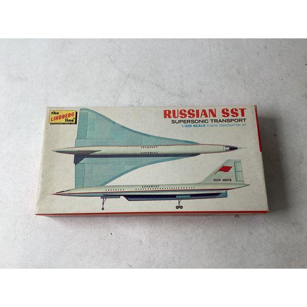 Lindberg Line Russian SST Supersonic Transport - Plastic Construction Kit, 1/230 Scale
