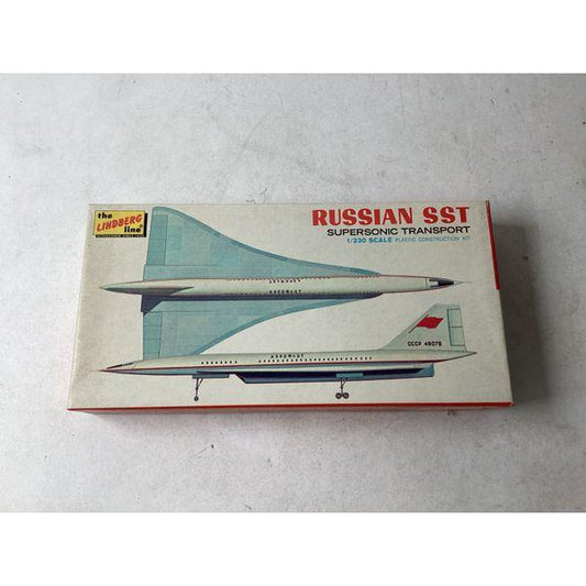 Lindberg Line Russian SST Supersonic Transport - Plastic Construction Kit, 1/230 Scale