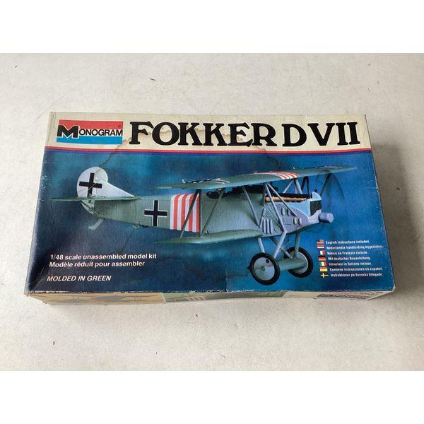 Monogram Fokker D.VII - 1/48 Scale Model Kit