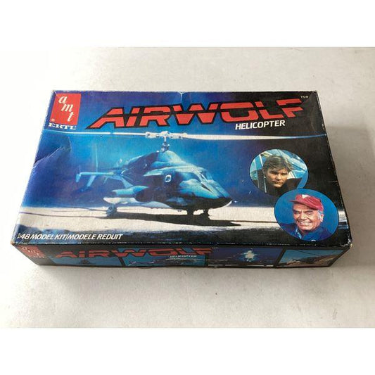 AMT Ertl Airwolf Helicopter - 1:48 Model Kit, Collectible