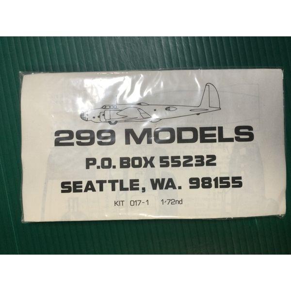 299 Models, Aircraft Model Kit, 1/72 Scale