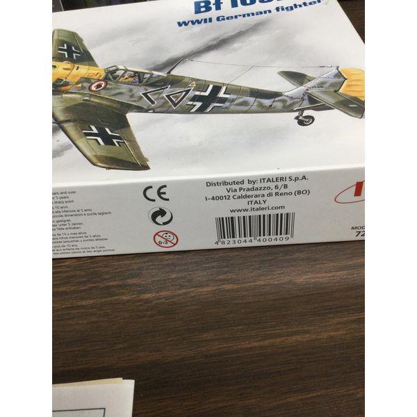 ICM Bf 109E-4, WWII German Fighter, 1:72 Scale, Model Kit No. 72132