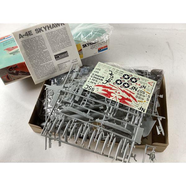 Monogram Skyhawk A-4E - 1/48 Scale, Unassembled Model Kit, Molded in Color