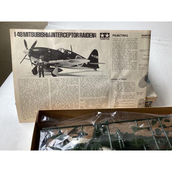 Tamiya Mitsubishi J2M3 Interceptor Raiden - 1/48 Scale, Assembly Kit, Collectible