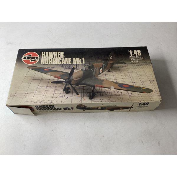 Airfix Hawker Hurricane MK1 - 1:48 Scale, Model Kit, Series 4