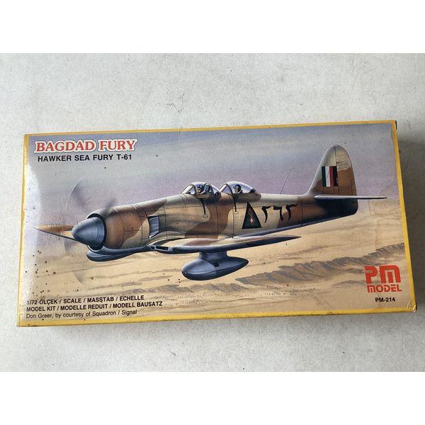 PM Model Bagdad Fury Hawker Sea Fury T-61 - 1/72 Scale