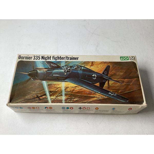 FROG Dornier Do.335 - Model Kit, 1/72 Scale, Vintage - Includes Victory Stand