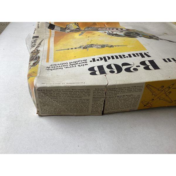 AMT Martin B-26B Marauder - 1/48 Scale, Unassembled Hobby Kit, Crew Included