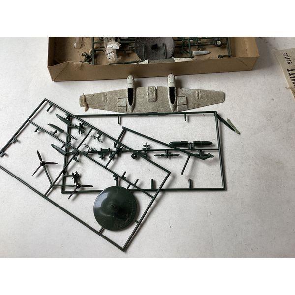 Monogram Bf 110E-1 MESSERSCHMITT - 1/72 Scale, Plastic Action Model, Authentic German Details