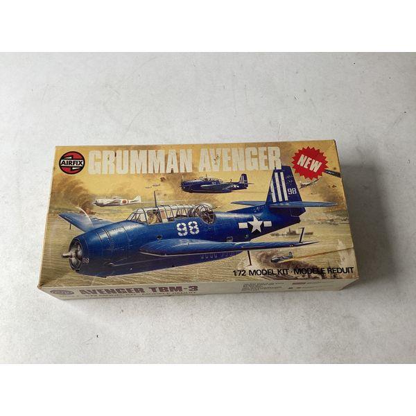 Airfix Avenger TBM-3 1/72 Model Kit - Vintage Collectible