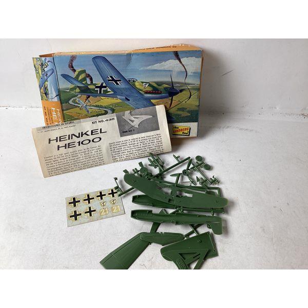 Lindberg Heinkel He 100 - 1/72 Scale Plastic Construction Kit