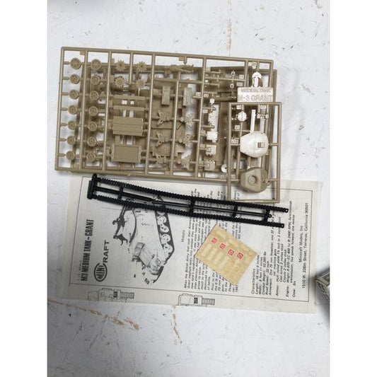 Hasegawa Mini-Kraft M3 Grant Mk.1 - 1/72 Scale, British Army - Unassembled