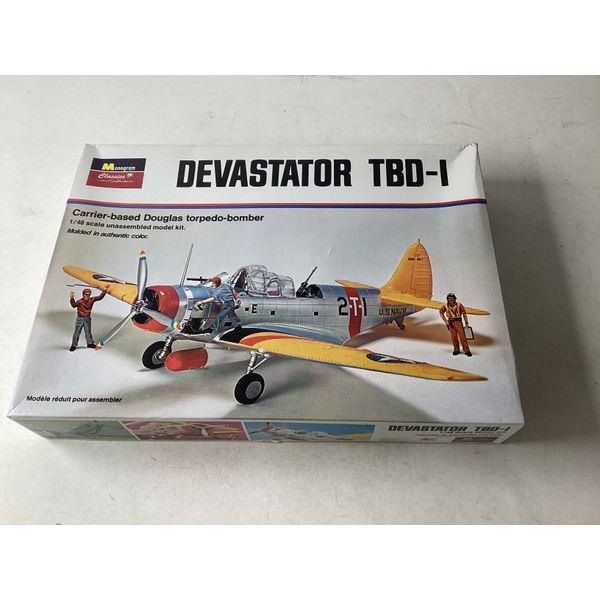 Monogram Devastator TBD-1 - 1/48 Scale, Unassembled Model Kit