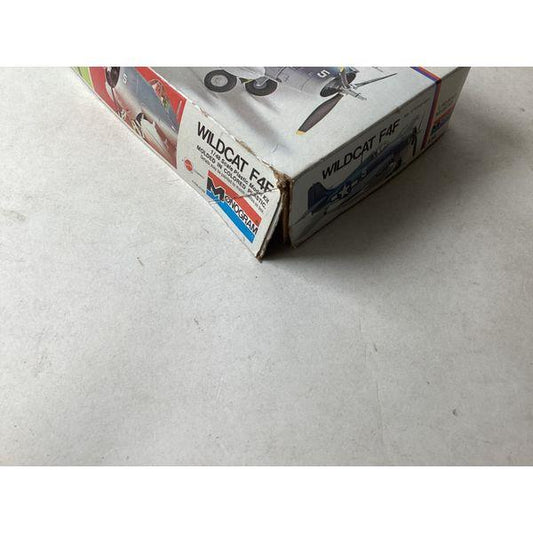 Monogram Wildcat F4F - 1/48 Scale Plastic Model Kit, Molded in Colored Plastic