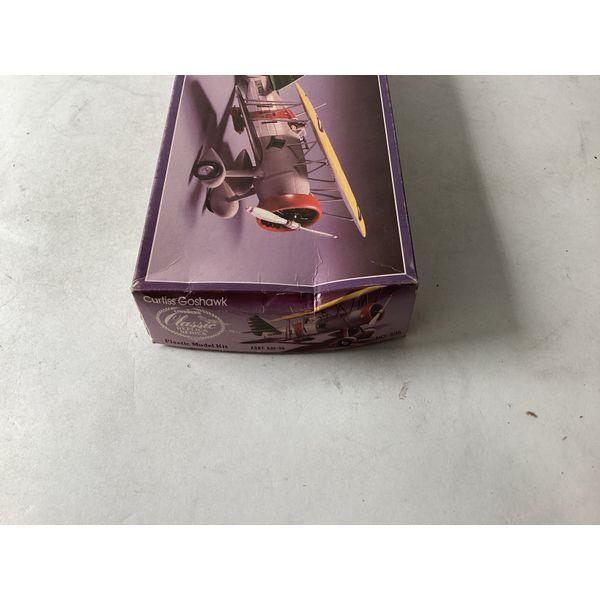 Classic Plastic Model Kit Curtiss Goshawk - Vintage Airplane Model