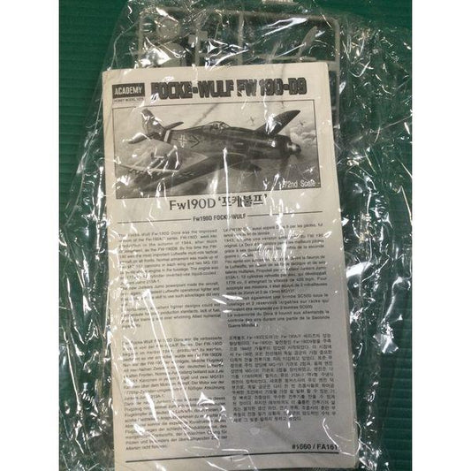 Academy Focke-Wulf FW 190-D9 Model Kit - Unassembled, Collector's Item