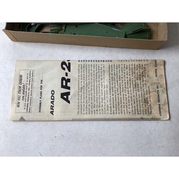Lindberg Line Arado AR-234B Plastic Model Airplane Kit - Kit No. 439-50
