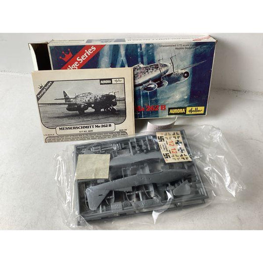 Aurora Heller Messerschmitt Me 262 B - 1/72 Scale Model Kit