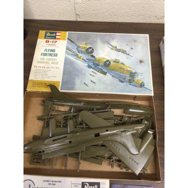 Revell B-17 F Series Flying Fortress, The Famous Memphis Belle - Vintage Model Kit