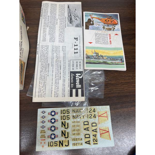 Revell F-111 Tactical Fighter (TFX) - 1/72 Scale Model Kit