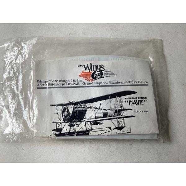 vacWings Nakajima E8N1/2 "DAVE" - 1/72 Scale Model Kit
