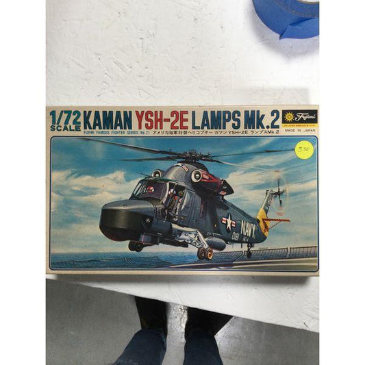 Fujimi Kaman YSH-2E LAMPS Mk.2 - 1/72 Scale, Famous Fighter Series, Helicopter Model Kit, Made in Japan